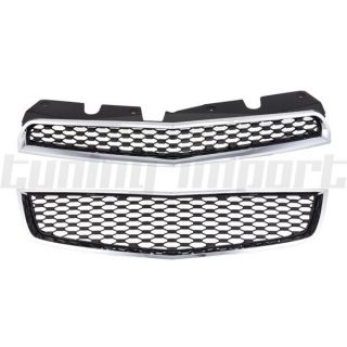 2010 2013 Chevy Equinox LS Front Grille New Pair GM1200622 Upper GM1200621 Lower