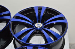 17 Blue Wheels Rim Toyota Corolla Matrix PT Cruiser Neon Honda Civic Accord Juke
