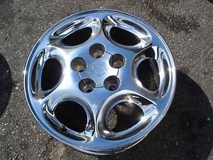 One 16" 98 03 Oldsmobile Intrigue Silhouette Olds Chrome Rim Wheel Aluminum