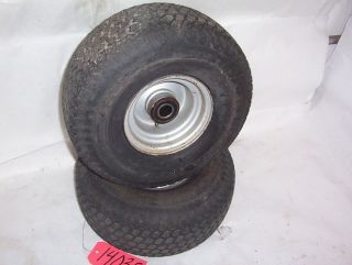 Simplicity Broadmoor 2002 Model Front Tires and Wheels Pair