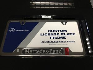 Mercedes Benz Carbon Fiber License Plate Frame