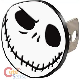 Nightmare Before Christmas Jack Face Metal Hitch Cover Plug Auto Accessories