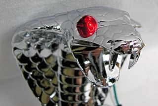 Cobra Snake Hitch Receiver Cover Plug LED Stop Light EO
