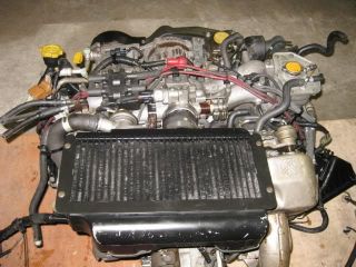 00 Subaru Impreza GC8 WRX Engine Swap JDM EJ20 Turbo DOHC 2 0L Engine 5 SPD 4WD