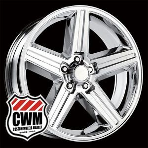 20x8" IROC Z Style Chrome Wheels Rims 5x4 75" for Chevy El Camino 1987