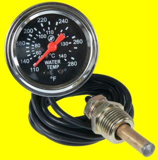 New Water Temperature Gauge Lighted SSW0003