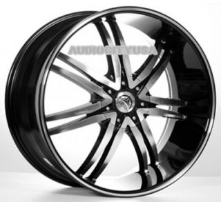 22" inch B14BM Wheels and Tires Rims for 300C Charger Magnum Challenger