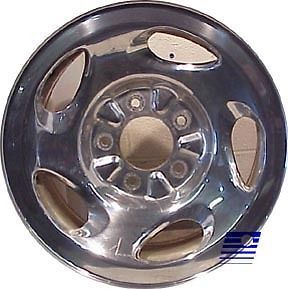 00 01 02 03 Ford F150 04 Heritage 16x7 Factory 5 Swirl Spoke Polished Wheel 3399