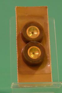Vintage Cox Slot Car Racing Wheel Tire Set 1 Pair New Old Stock 3272