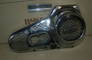 Harley Panhead Shovelhead Vented Primary Cover for Belt Drives