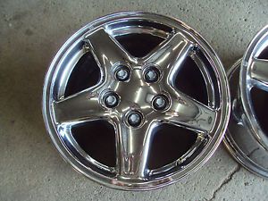 1993 2002 Chevy Camaro Chrome Wheels Z28 RS 16" 5 Spoke 1998 1999 Style
