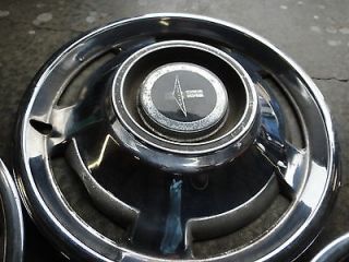 1965 Chevrolet Corvair Monza Used 13" ID Hub Caps 4 Tire Wheel Covers Chevy