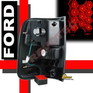 04 05 06 07 08 Ford F150 F 150 Halo LED Projector Headlights LED Tail Lights