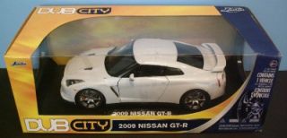 New Collectors Limited Edition 1 18 Jada Dub City 2009 Nissan GT R Diecast Car