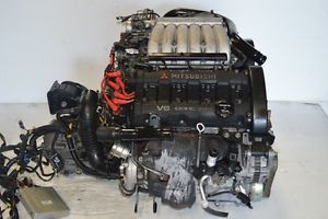 91 92 93 JDM 6G72TT Engine Mitsubishi 3000gt VR4 Dodge Stealth R T 3 0L Turbo