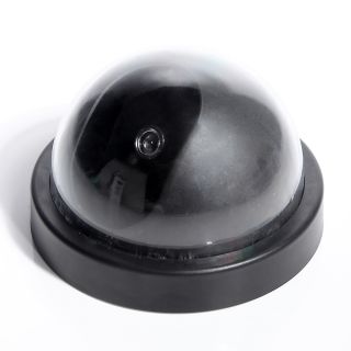 4X Flashing Light Dummy Security Camera Fake Infrared LED Surveillance Bullet
