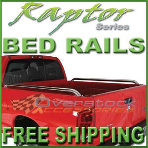 88 98 Chevy Silverado GMC Sierra 6 5' Short Bed Stainless Raptor Truck Bed Rails