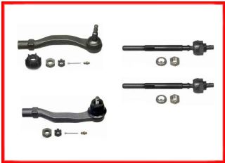 Honda CR V CRV 97 01 Outer Inner Ends 4 Tie Rod End