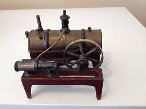 Antique 1900 Weeden Toy Mini Steam Engine Vintage Toy Tractor Farm Steel Toy