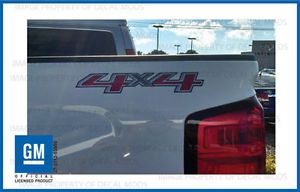 2 2014 4x4 Decals F Stickers Parts Chevy Silverado GMC Sierra Truck Bed Side
