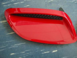 2005 2006 Pontiac GTO Hood Scoops Torrid Red Vents RAM Air Pair LS2 Grilles