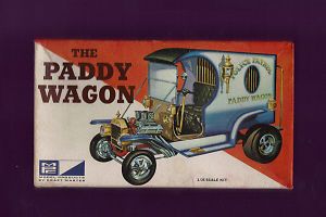 The Paddy Wagon Show Car by Carl Casper Model Car Kit by MPC 1968