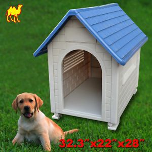 Durable Washable Clean Dog House Outdoor Cats Pet Doggie Puppy Kennel