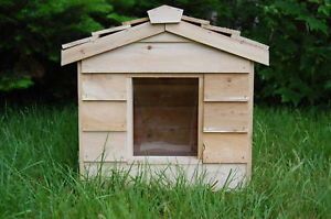 Heated Insulated Cedar Outdoor Cat House Feral Shelter Pet House ""