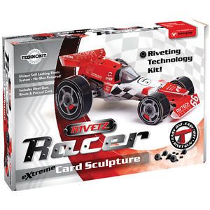 Technokits Rivetz Build Your Own DIY Racing Car Model Construction Kit 068634