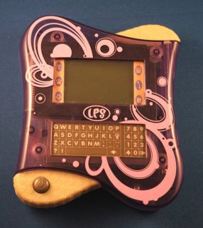 Hasbro Little Pet Shop Organizer Electronic Diary Handheld Toy Game Girls Purple