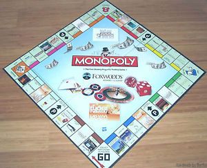 Game Part Monopoly Foxwoods Resort Casino Game Board Only Replacement