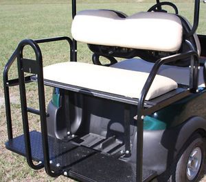 Club Car Golf Cart Precedent Rear Flip Seat Kit Cargo Bed Buff 2 in 1 Kit