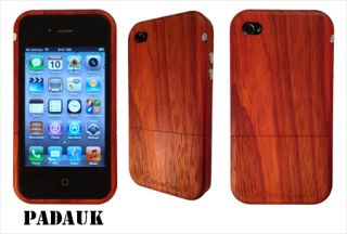 Wood iPhone 4S Case Zebra Made in USA with Special Mute Function by Arborcases