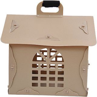New Pet House Portable Dog Cage Cat Bed Kennel Home w Bottom Pad Folding Pawhut