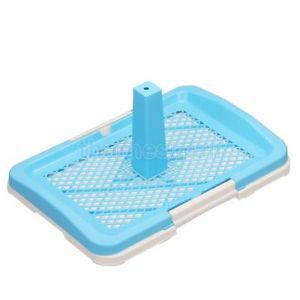 Pet Cat Dog Puppy House Indoor Cleaning Plastic Potty Tray Toilet Training Tool