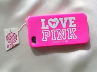 Victoria Secret Pink iPhone 4 4S Case Silicone Rubber Soft