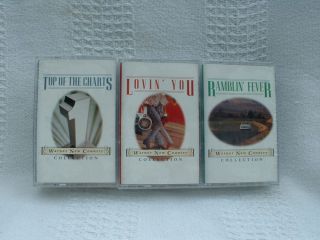 Warner New Country Collection of 6 Cassettes NIP