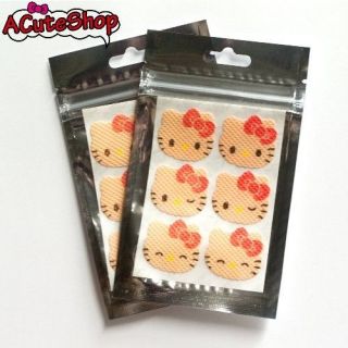 Hello Kitty Mosquito Repellent 12 Stickers Patch 3cm Adhesive Sanrio
