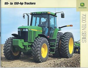 John Deere 7000 Ten Series Tractors Sale Brochure Nice