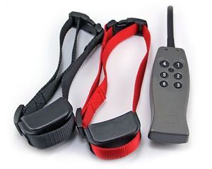 Rechargeable Dog Remote Control Trainerpet Remote Training Collar for Two Dogs