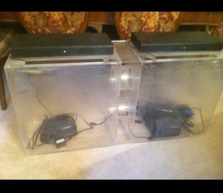 Fish Tank RARE Retro Tube System 55 Gallon Local Only Fresh or Salt Water
