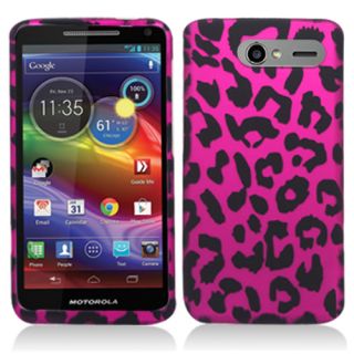 Pink Leopard Hard Case Cover US Cellular Motorola Electrify M XT901 Accessory