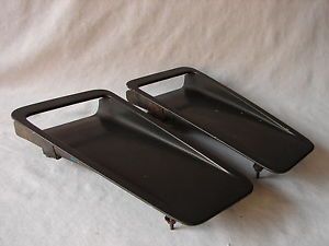 87 88 Ford Thunderbird Trim Panel Turbo Coupe Hood Scoop Scoops Pair Set