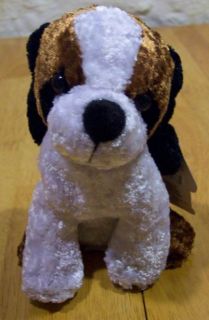 Bernie St Bernard Puppy Dog Plush Stuffed Animal New