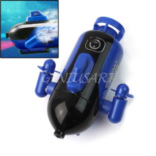 Mini Micro RC R C Radio Remote Control Sub Boat Underwater Submarine Toy New