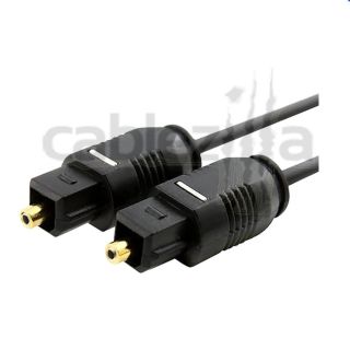 1 5ft Fiber Optic Gold Plated Cable Digital Audio Dolby DTS Toslink TL1 5 DVD CD