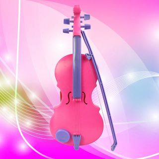 Boutique Pink Child Music Violin Children's Musical Instrument Kids Funny Gifts