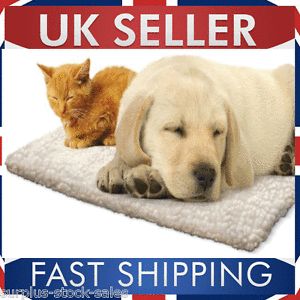 Fleece Self Heating Thermal Dog Cat Puppy Kitten Mat Bed Small Cushion Basket