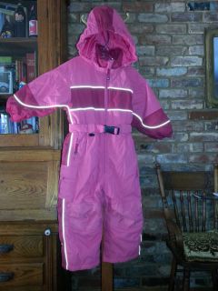 TCP Snow Suit One Piece 3T Pink The Childrens Place Winter Coat Pants Girls