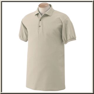 Gildan Cotton Poly Jersey Polo Sport Shirt s 3X 4X 5X